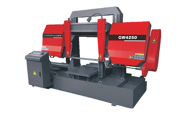 江城GW4250双柱龙门卧式带锯床